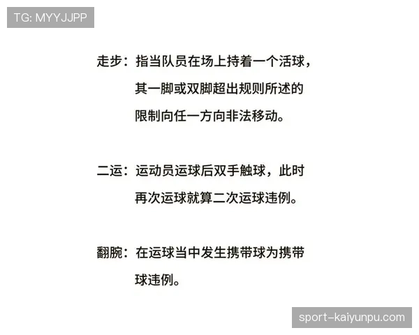 新手须知：如何正确遵守持球规则，避免违例